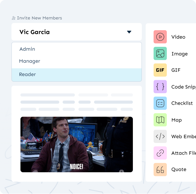 Easily edit, design and update your content