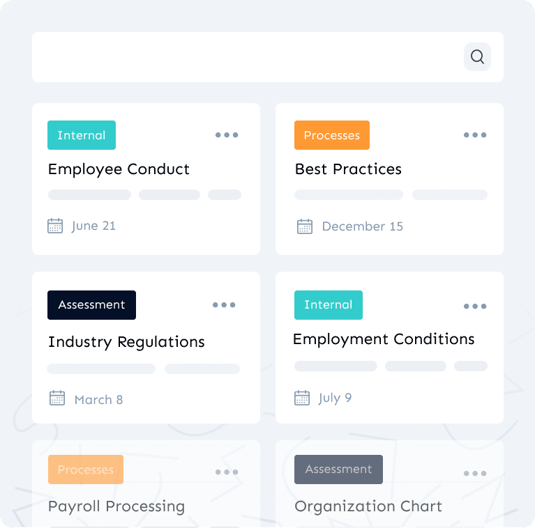 Manage recurrent compliance training programs